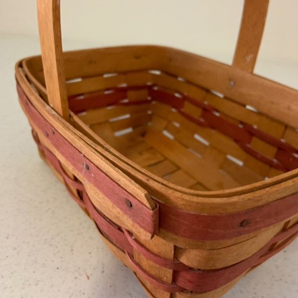 Vintage Longaberger 1994 Mother's Day 8" Small Basket - Picture 7 of 12